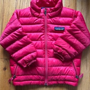 Patagonia Baby Down Sweater, Raspberry 6-12M